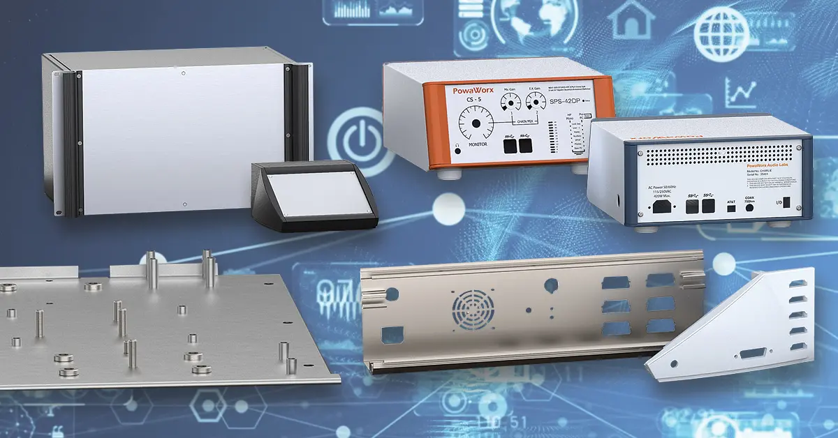 Boitiers électroniques métalliques sur mesure