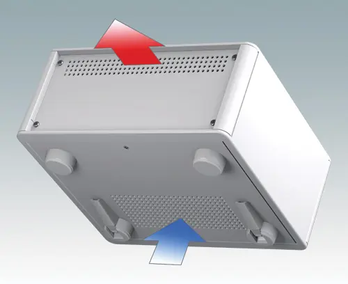 Avec ventilation standard