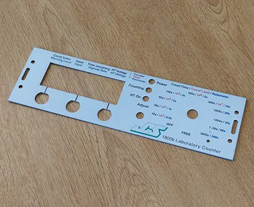 Impression numérique sur plaques avant.